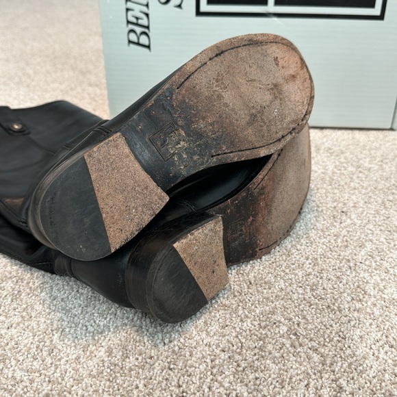 Frye Women’s Melissa Button Black Leather Boots - Picture 9 of 9